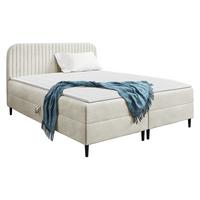 BOXBETT Box Best 1 - H3 - Creme/Schwarz, Holz/Holzwerkstoff (200/200cm) - MIRJAN24