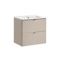 WASCHTISCH 60cm Manoa Kaschmir - Beige, Holzwerkstoff (60/57/40cm) - Petits-meubles