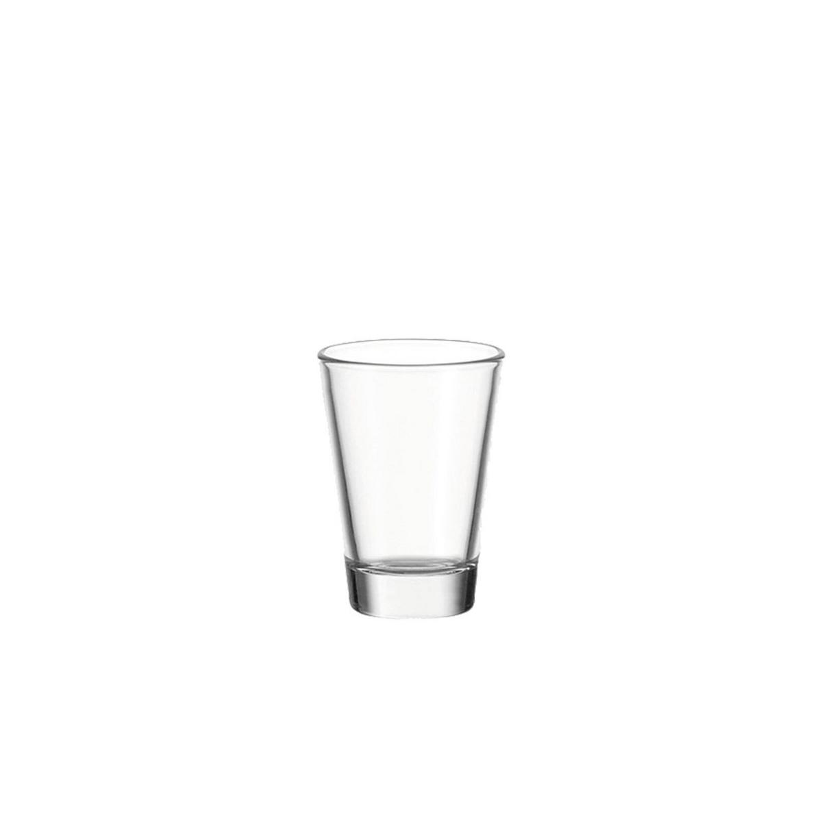 SCHNAPSGLÄSER Ciao transparent 40 ml 6er Set - Transparent, Glas (0.06L) - Leonardo Living