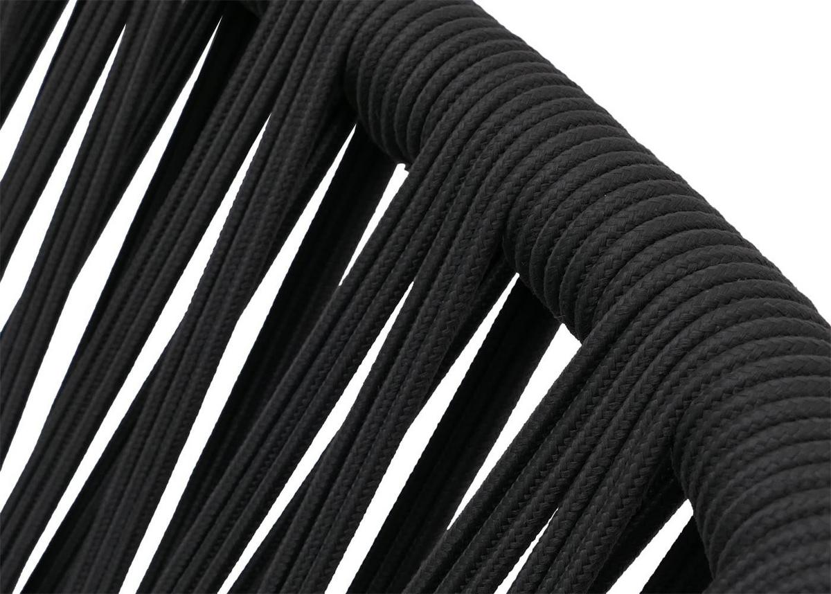 GARTENSTUHL Anthrazit - Anthrazit, Metall (64/67/70cm) - MCW