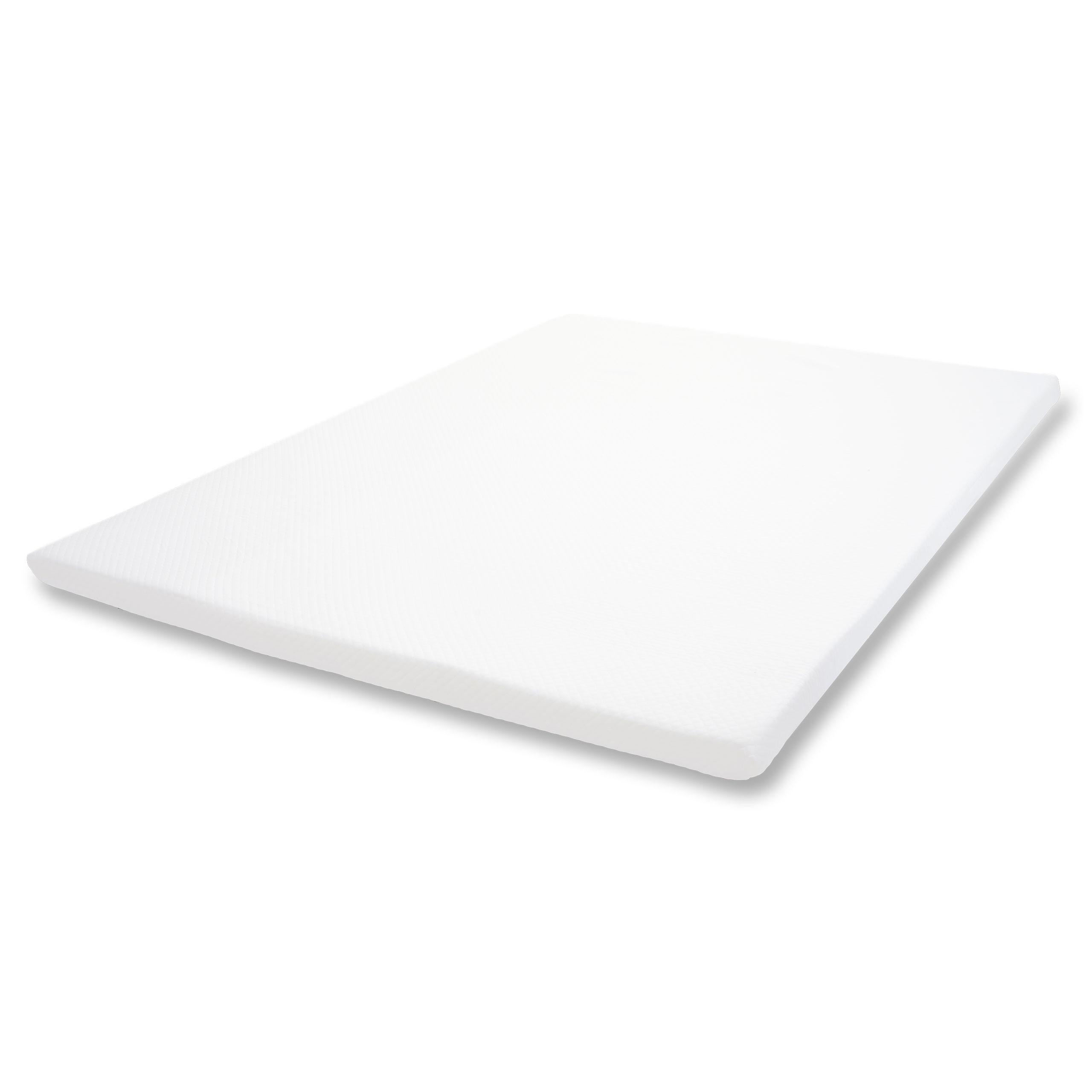 KALTSCHAUM-MATRATZENTOPPER 6CM Weiß - Weiß, Textil (200/180/6cm) - MCW