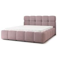POLSTERBETT FARU SR 120x200 cm mit Bettkästen - Rosa - Rosa, Holz (120/200cm) - MASSENO