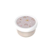 FRUCHTBOX Campus (2026) Sunshine & Rainbow 300 ml - Beige, Kunststoff (10.4/6.7/10.4cm) - Mepal