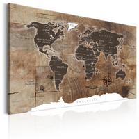 KUNSTDRUCK Braun 120/80 cm - Weiß/Braun, Textil (120/80cm) - KUNSTLOFT