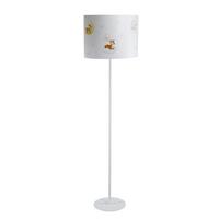 STEHLAMPE Bunt 40/30 cm - Multicolor/Weiß, Kunststoff (30/3.8/30cm) - ONZENO