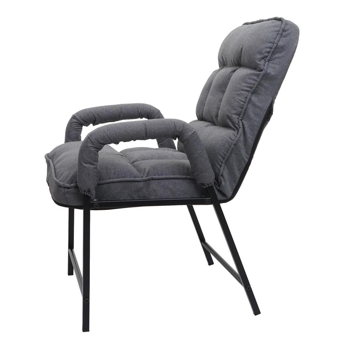 ESSZIMMERSTUHL Grau - Dunkelgrau/Grau, Textil (57/96/111cm) - MCW