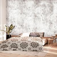 SELBSTKLEBENDE FOTOTAPETE 245/175 cm - Weiß/Grau, Kunststoff/Textil (245/1cm) - KUNSTLOFT