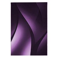 TEPPICH Kurzflor INN in Violett, mit Farbverlauf, 280 x 370 cm - Lila, Textil (370/280cm) - KADIMA DESIGN