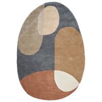 TEPPICH Bunt 160/230 cm Viskose Kafar - Multicolor, Textil (160/230cm) - Beliani
