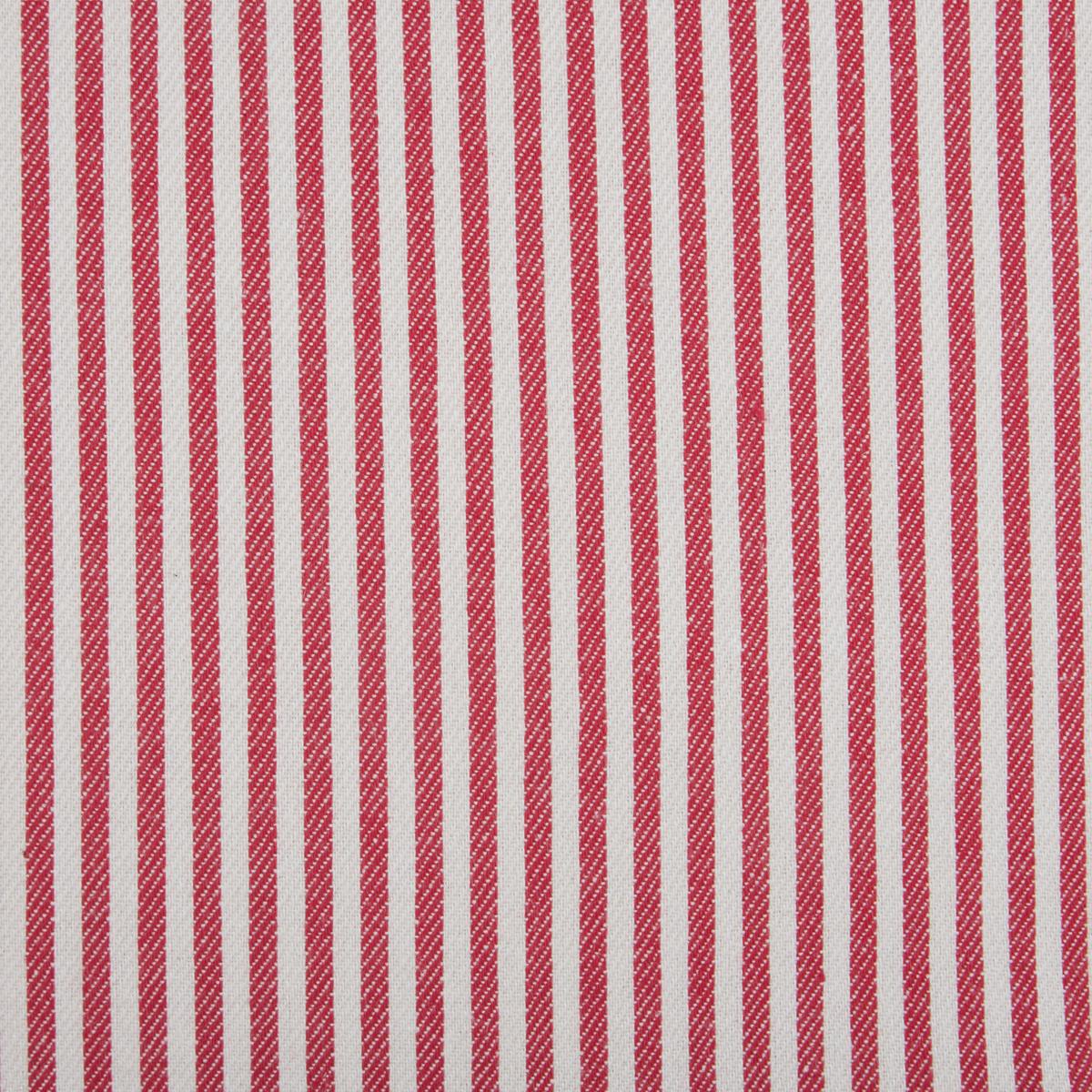 DEKOKISSEN 2er-Set Rot 45/45 cm Aalita - Rot/Weiß, Textil (45/45cm) - Beliani