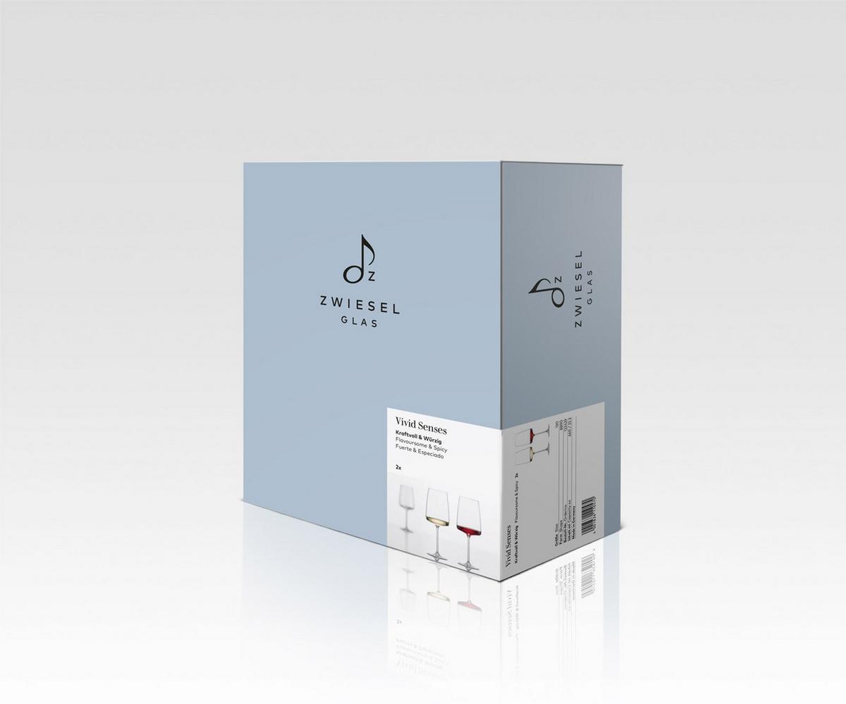 WEINGLÄSER Vivid Senses transparent 660 ml 2er Set - Transparent, Glas (0.66L) - Zwiesel Glas