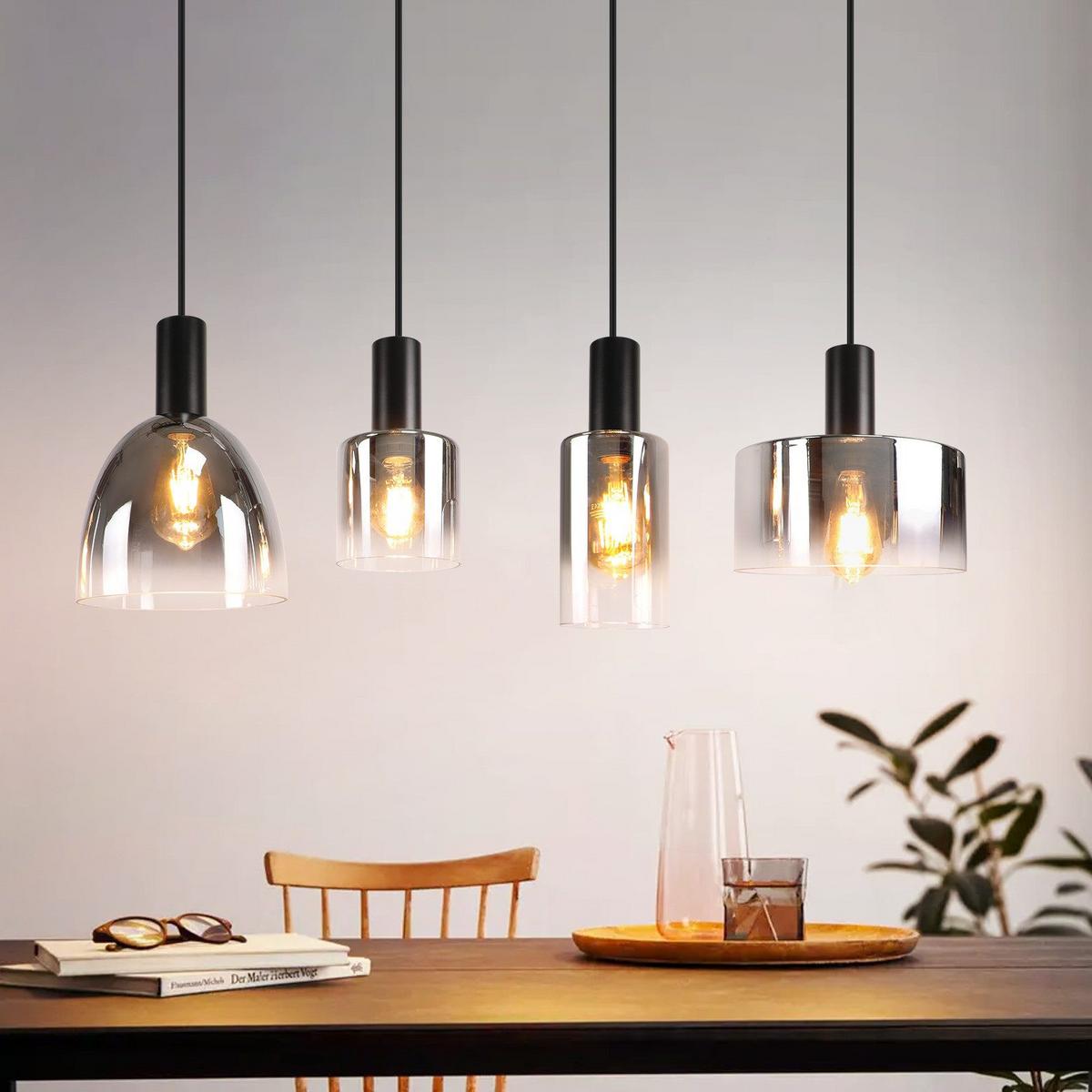PENDELLEUCHTE Marsiglio 78/5/180.5 cm - Schwarz, Metall (5/78/180.5cm) - Nettlife