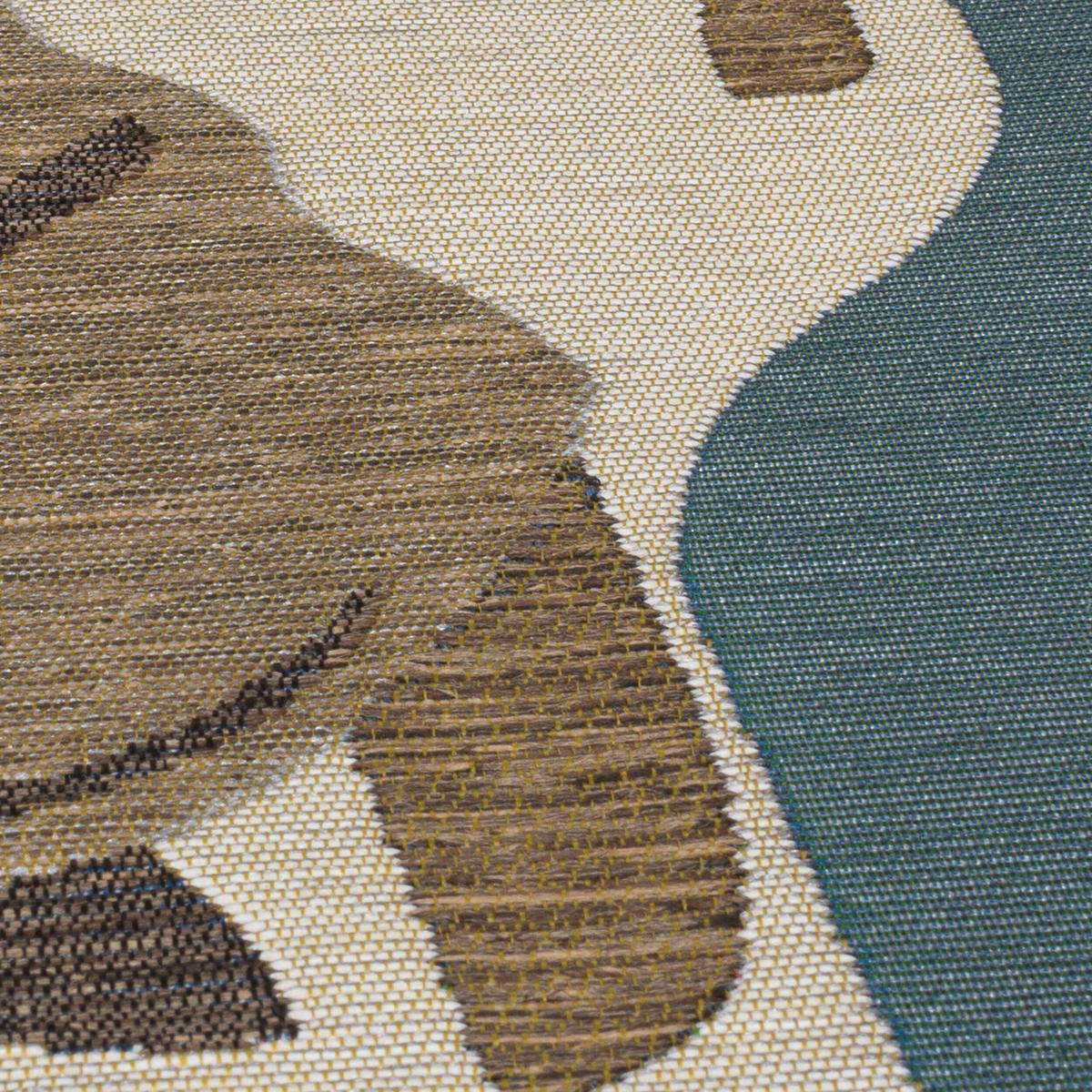 TEPPICH Outdoor Tier-Design, Giraffe, kindgerecht YEALM VINCE - Grün, Textil (160/160cm) - KADIMA DESIGN