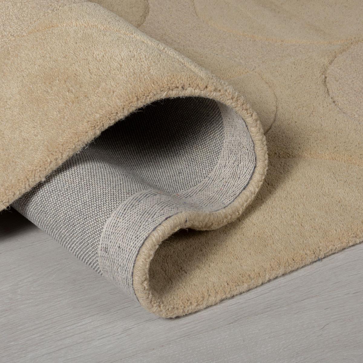 TEPPICH aus Wolle DEBEN in Natur, geometrisch, 60 x 230 cm - Braun, Textil (60/230cm) - KADIMA DESIGN