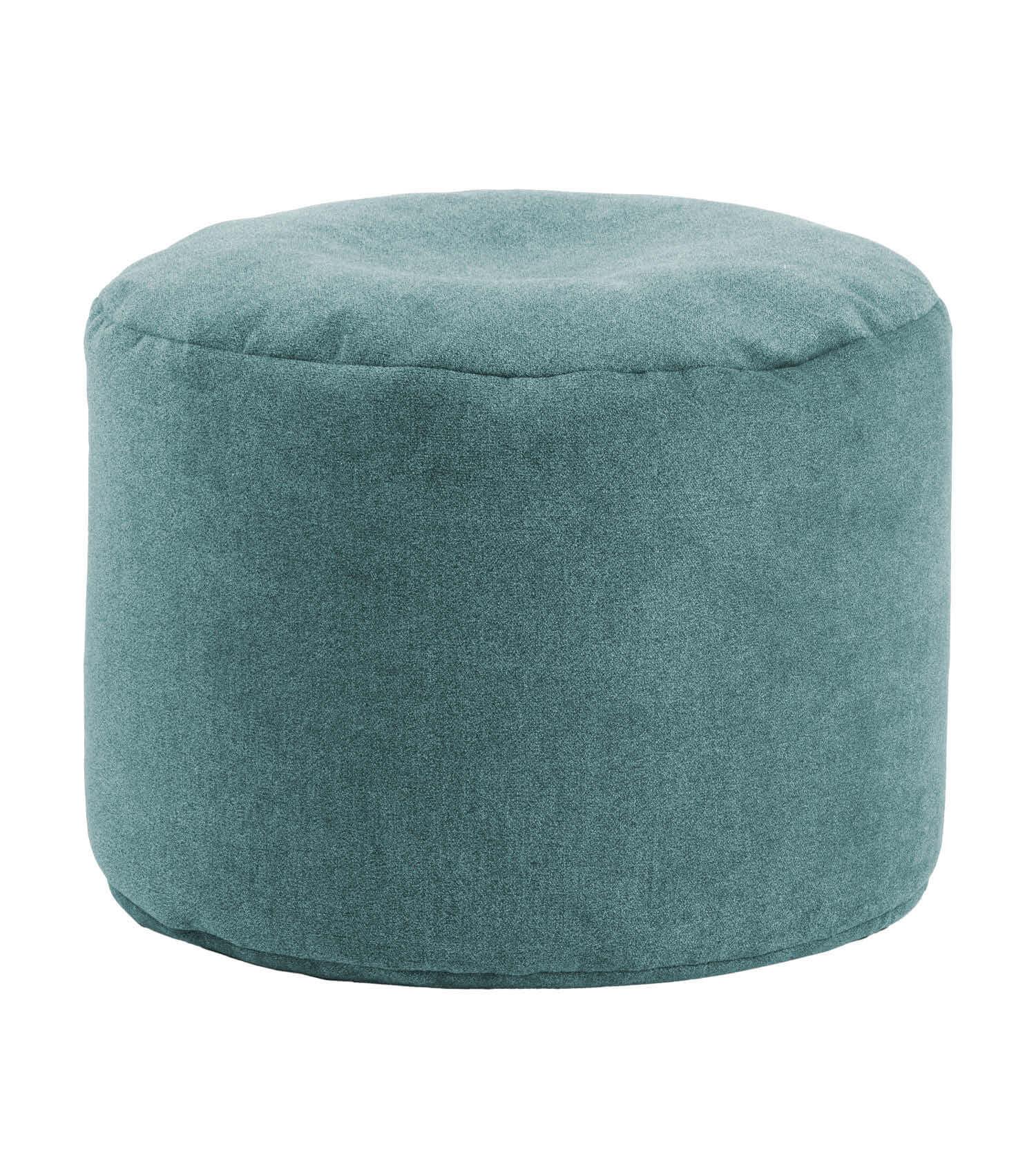 POUF Der Ruhepouf - Blau, Textil (50/30/50cm) - Mokebo