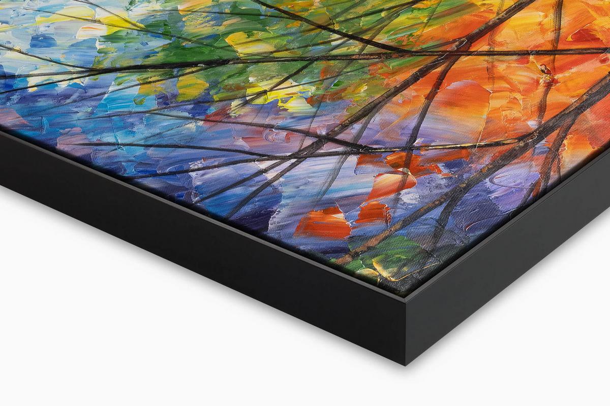 ACRYLBILD HANDGEMALT 120/60 cm - Multicolor, Holz/Textil (120/60cm) - KUNSTLOFT