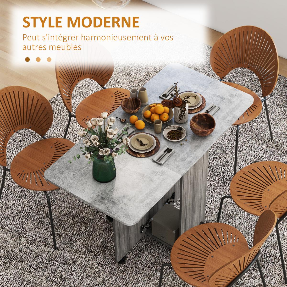 ESSTISCH Gryvin 120/60/76.5 cm - Grau, Holz (120/60/76.5cm) - ZMH