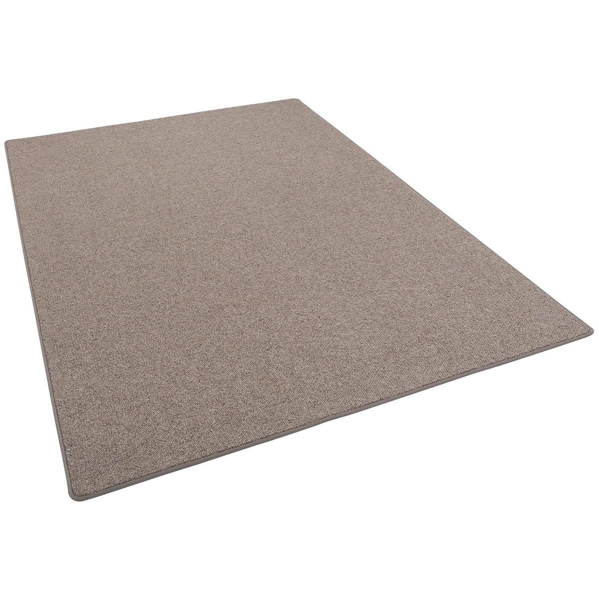 NATUR TEPPICH WOLLE BERBER - Anthrazit, Textil (140/200cm) - Snapstyle