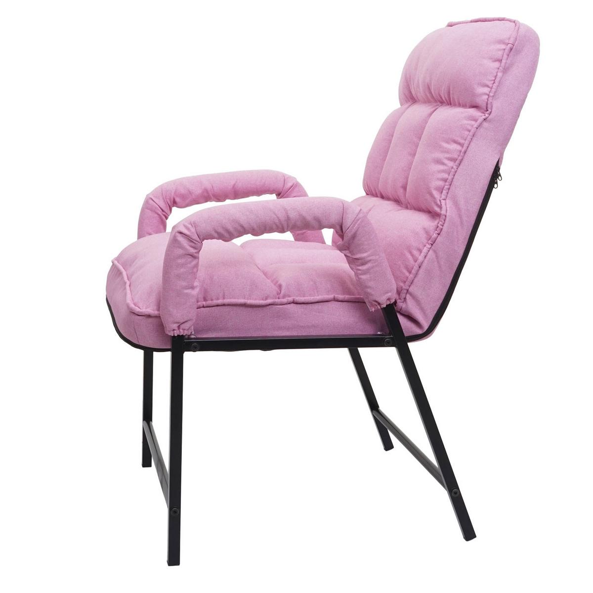 ESSZIMMERSTUHL Altrosa - Altrosa/Rosa, Textil (57/96/111cm) - MCW