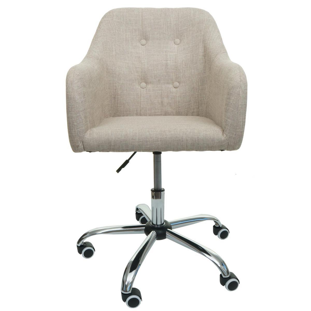 BÜROSTUHL Beige - Beige, Textil (57/95/62cm) - MCW