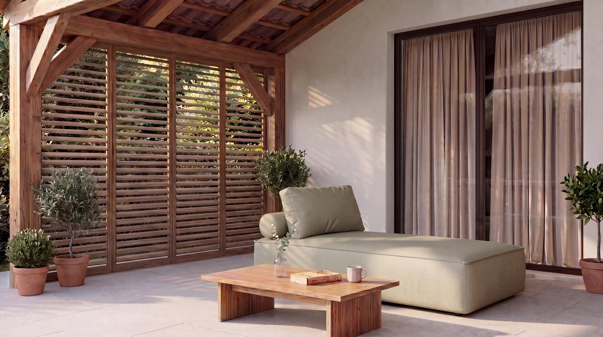 GARTENLIEGE Lorento Outdoor Polster-Relaxliege, Taupe Beige Kunstleder 92/73/195 cm - Taupe, Textil (92/73/195cm) - WFL GROUP