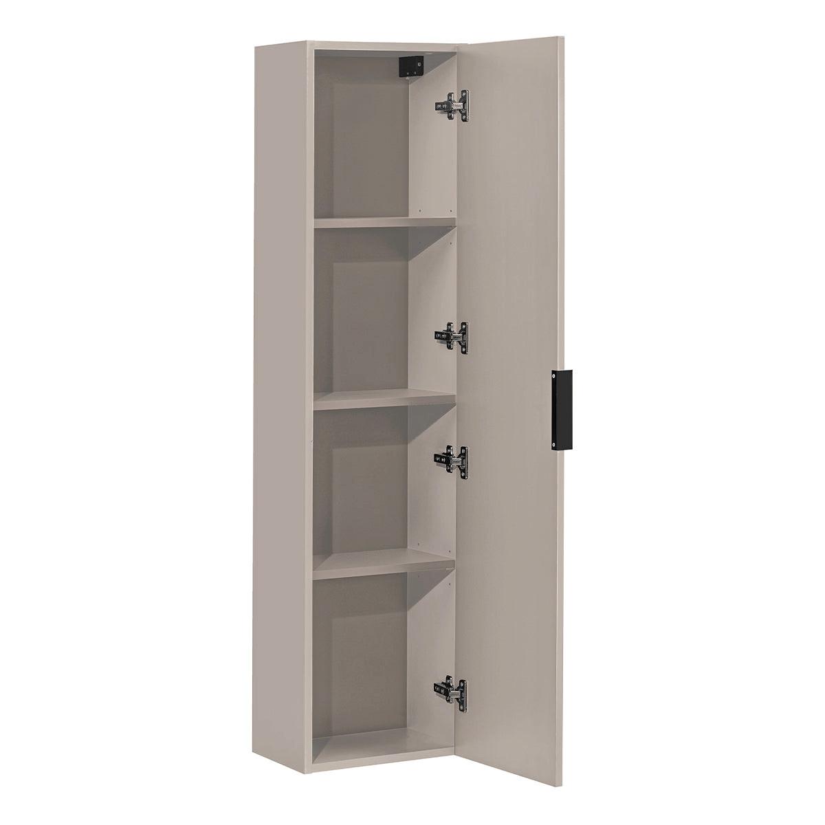 BADMÖBEL 60.6cm Adriel 2er-Set Kaschmir, Holz und Stein - Beige, Holzwerkstoff (60.6/59/46cm) - Petits-meubles