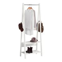 TELESKOP GARDEROBEN SYSTEM - Weiß, Holzwerkstoff (66/180/39cm) - SoBuy