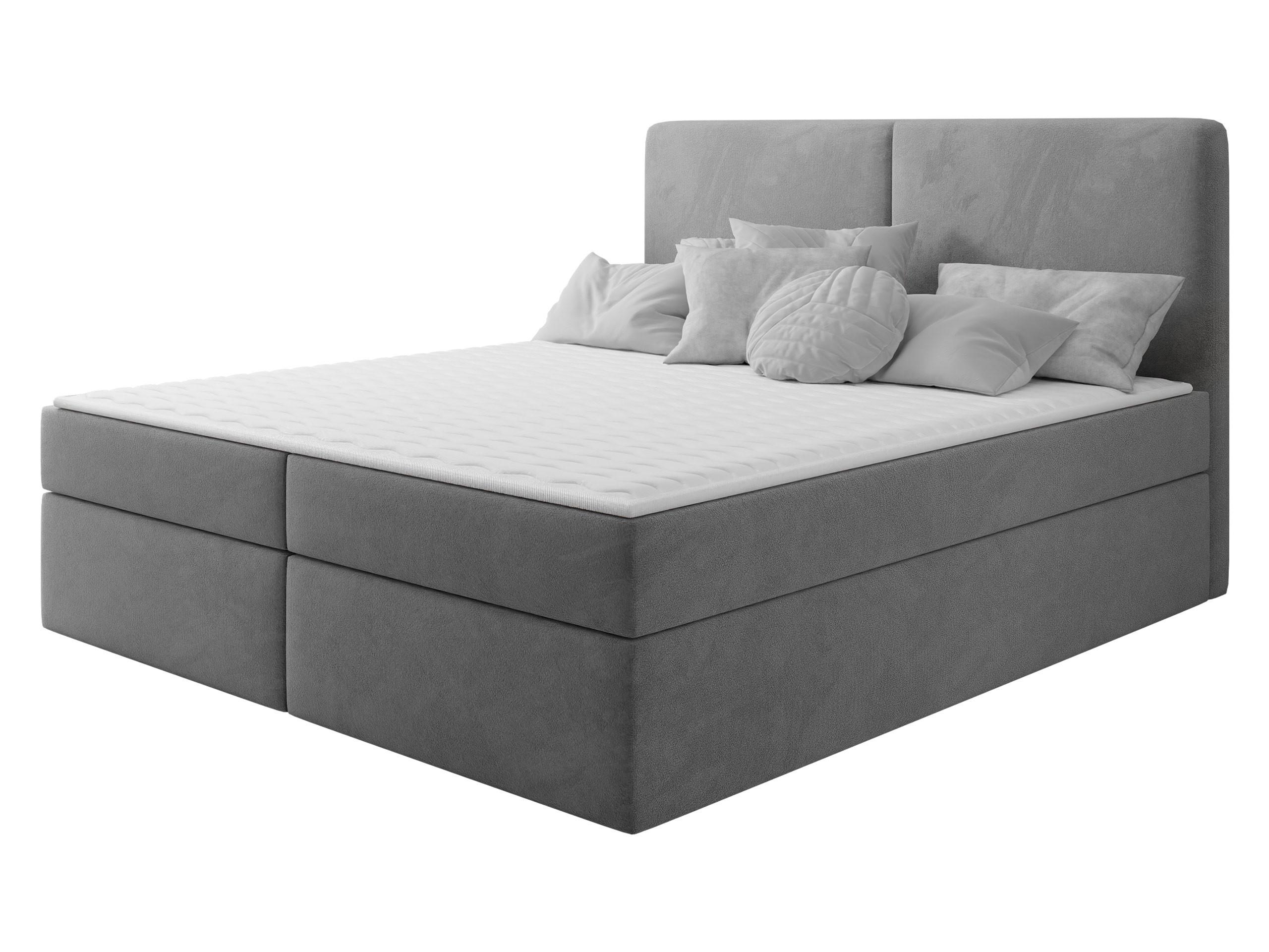 BOXBETT Claire - H3 - Schwarz/Grau, Holz/Kunststoff (160/200cm) - MIRJAN24