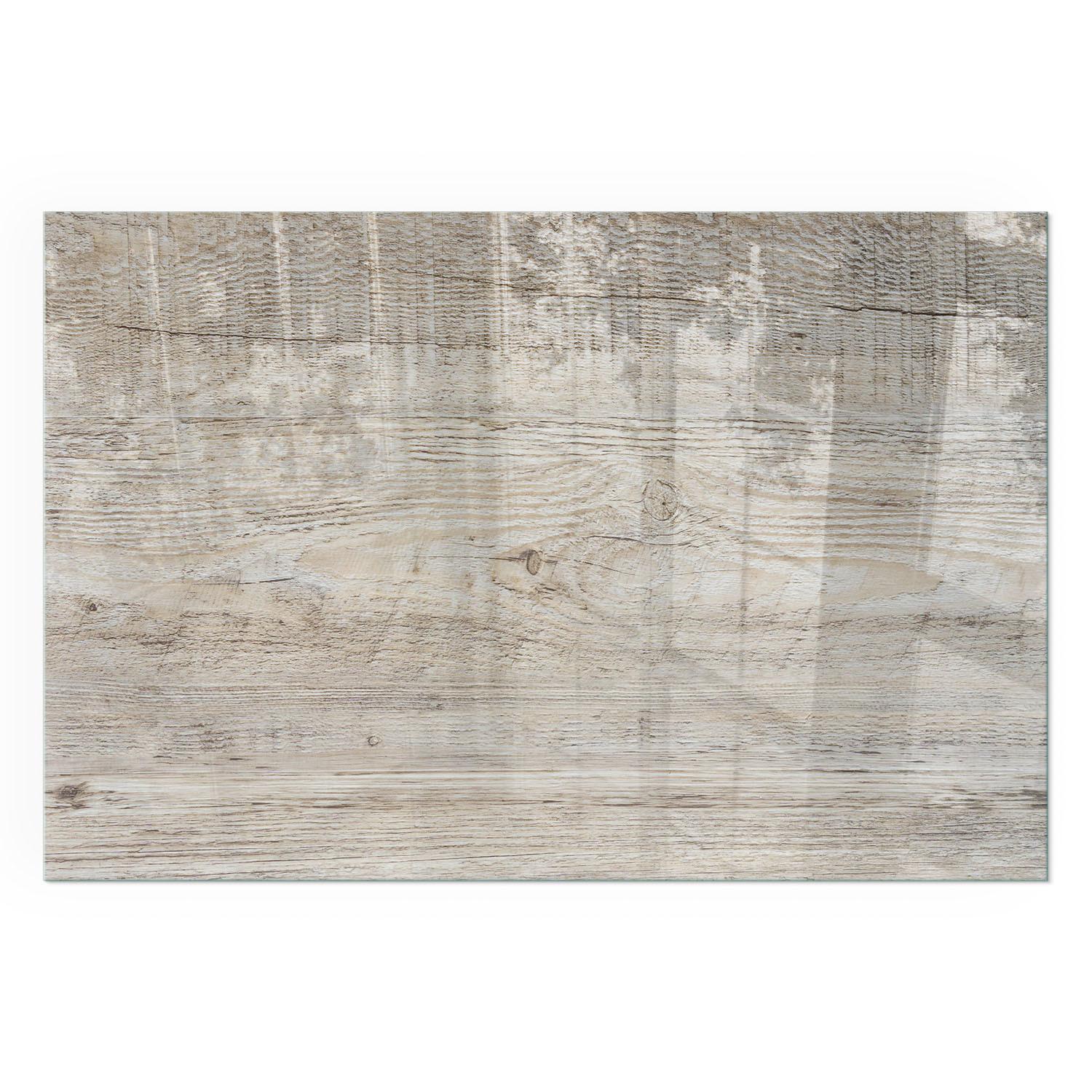 GLASPLATTE für Kamin 60x40 cm - Beige, Glas (60/40/0.4cm) - TULUP