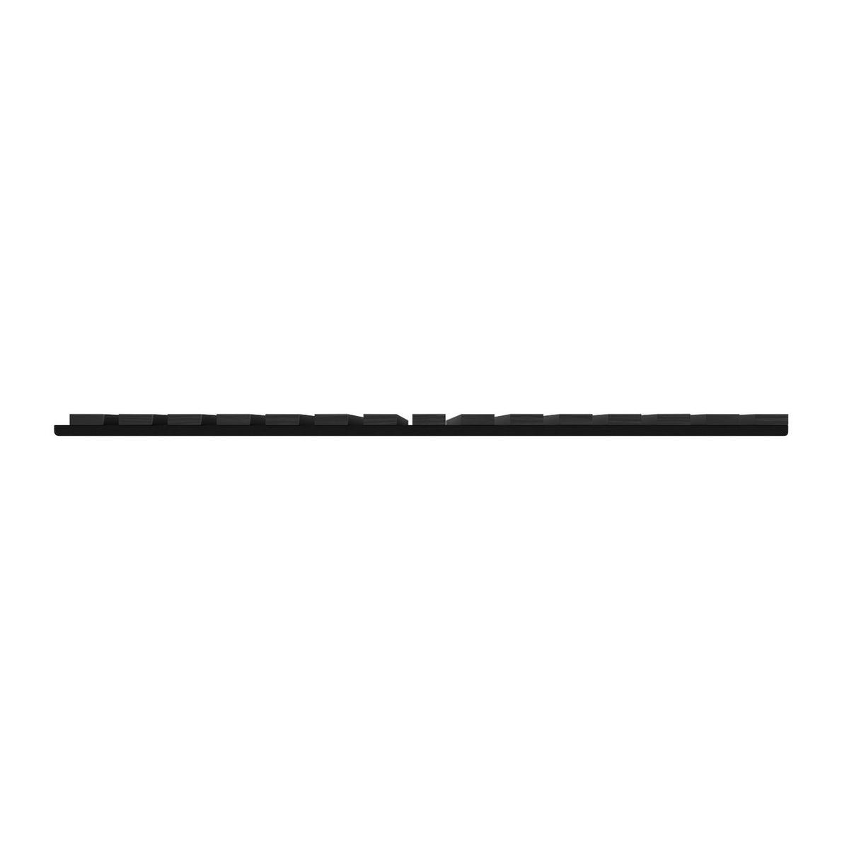 WANDPANEELE Akustik 120x60 cm Eiche Dunkelgrau (4er-Set) - Dunkelgrau, Holz (60/120/1.8cm) - Juskys