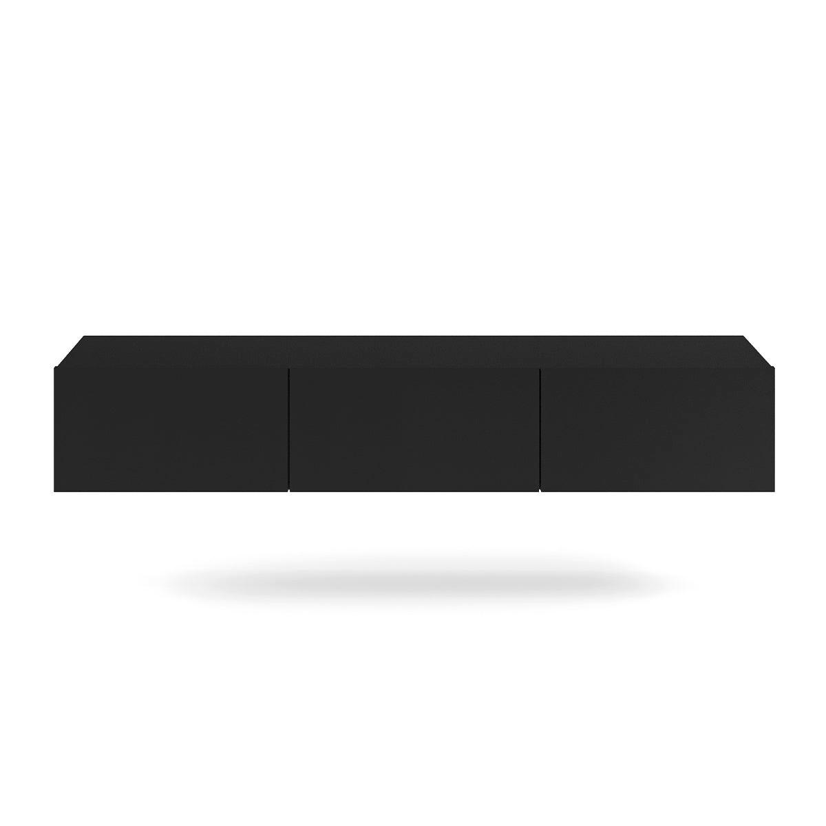 TV-MÖBEL Idao Schwarz - Schwarz, Holzwerkstoff (180/29.1/29cm) - Petits-meubles
