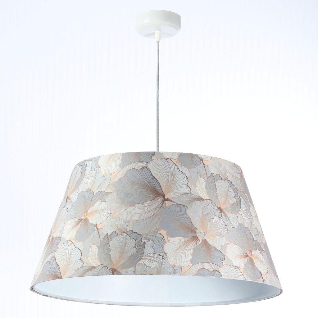 HÄNGELEUCHTE Grau 50/27 cm - Beige, Kunststoff (50/1/27cm) - ONZENO