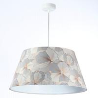 HÄNGELEUCHTE Grau 50/27 cm - Beige, Kunststoff (50/1/27cm) - ONZENO