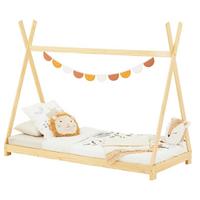 TIPIBETT ELIN 90X190 CM - Naturfarben, Holz (90/190cm) - IDIMEX