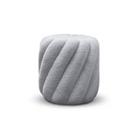 HOCKER VELORA 38/38/40 cm Grau - Grau, Textil (38/40/38cm) - Lookway