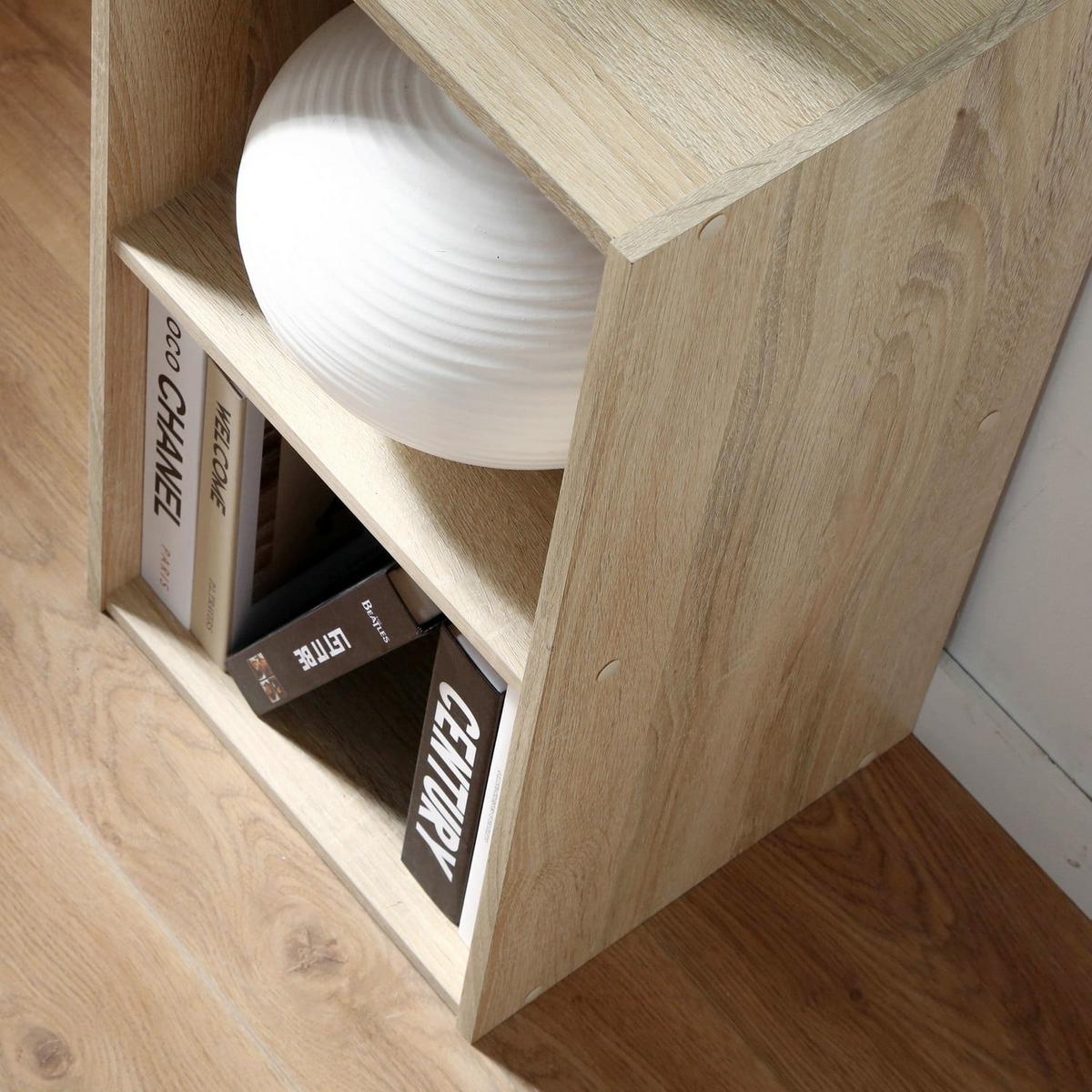 MÖBELSTÜCK 2 Fächer Compo 31,5/61,3/29,5 cm - Eichefarben, Holzwerkstoff (31.5/61.3/30.7cm) - Calicosy