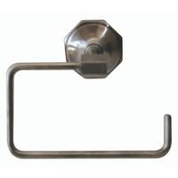 HAKEN Handtuchhalter Wand Octo - 15/9/12 cm - Silberfarben, Metall (9/12/9cm) - Signature