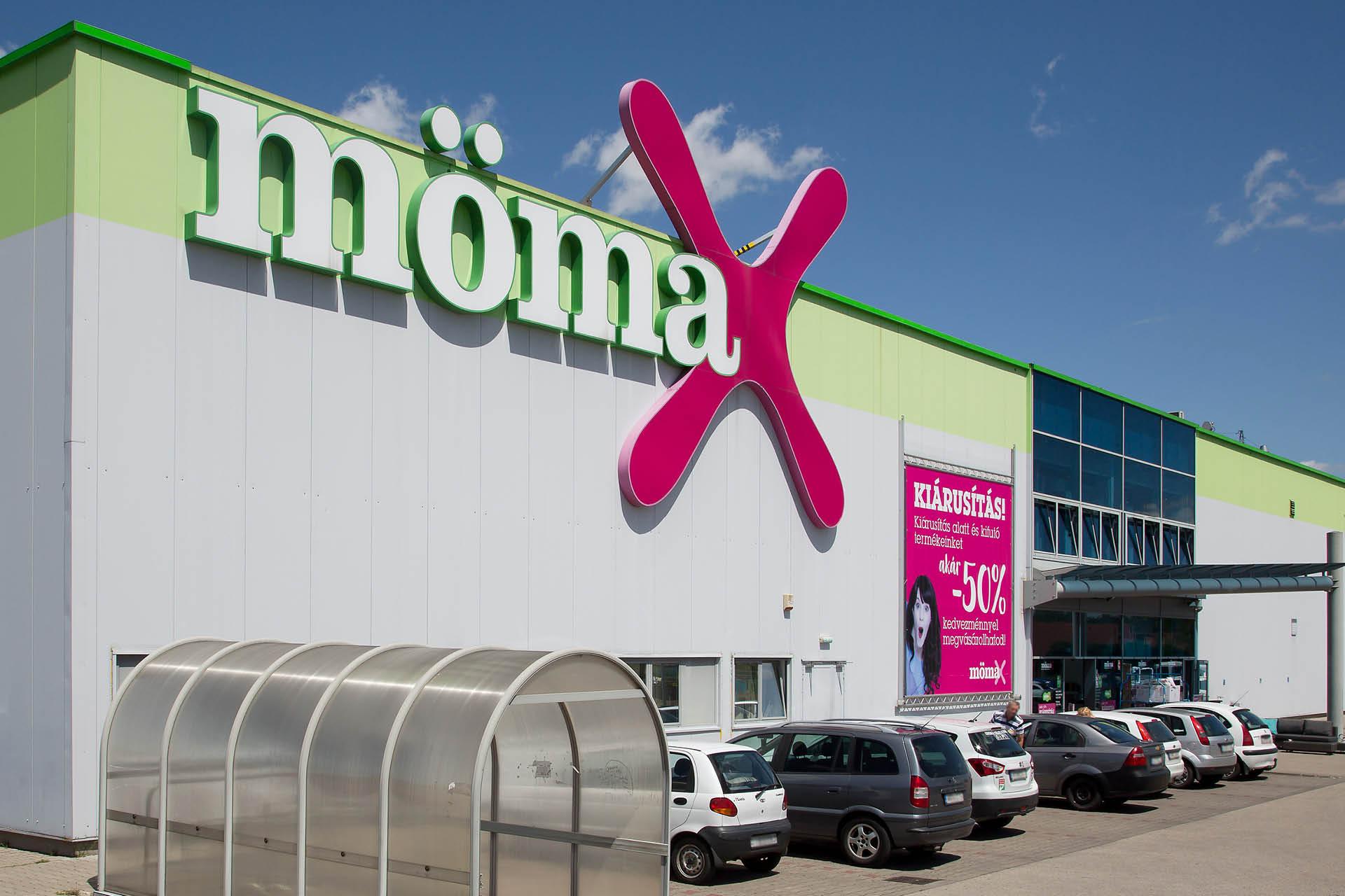 mömax Győr kép