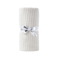 BABYDECKE Waffelpiqué 90/110 cm, Bio-Baumwolle - Naturfarben, Textil (90/112cm) - Homescapes