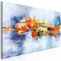 KUNSTDRUCK Bunt 120/40 cm - Multicolor, Textil (120/40cm) - KUNSTLOFT