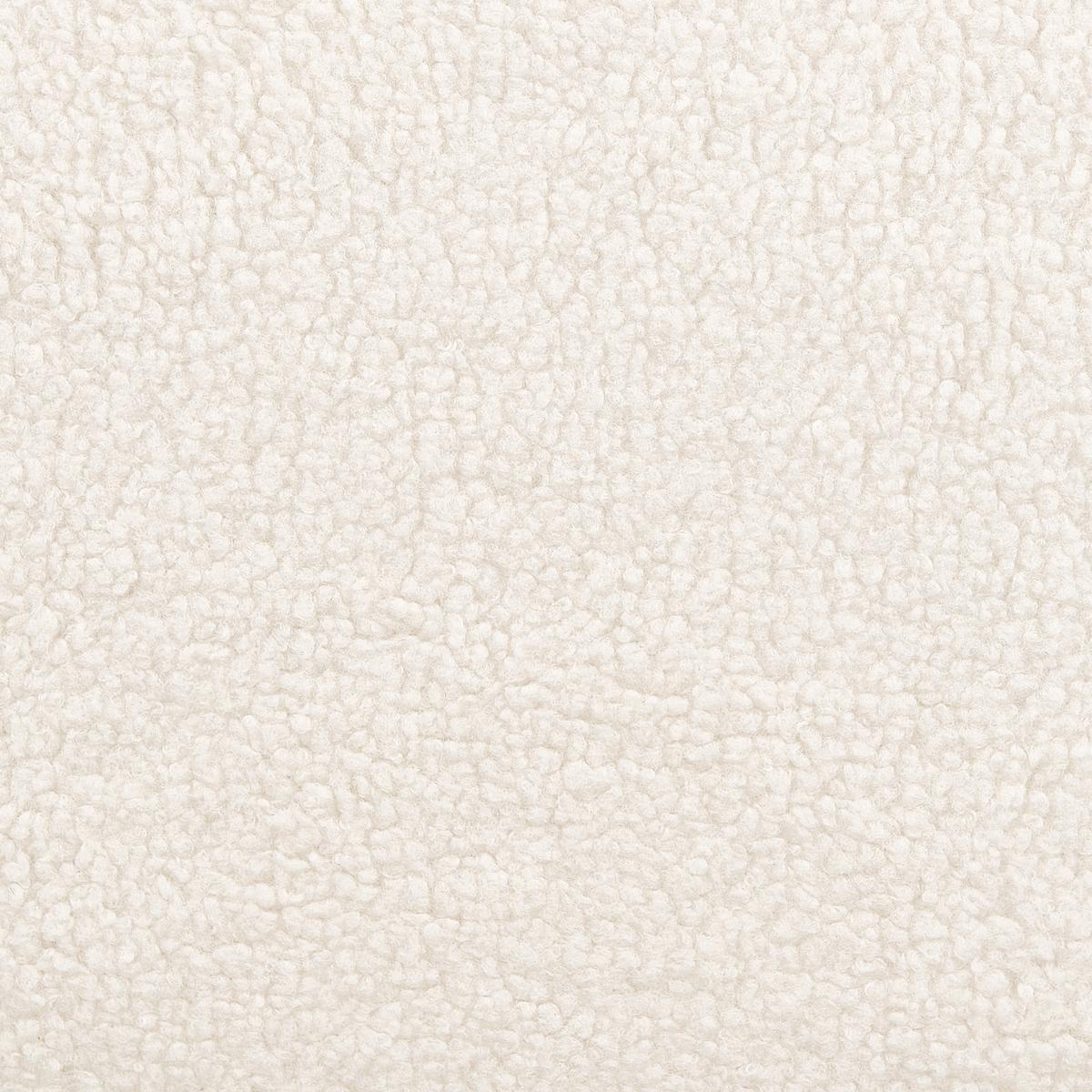 SESSEL Bouclé weiß/schwarz Alpha - Schwarz/Weiß, Textil (60/66/60cm) - Beliani