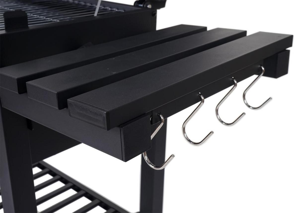 GRILLWAGEN Schwarz - Schwarz, Metall (100/110/51cm) - MCW