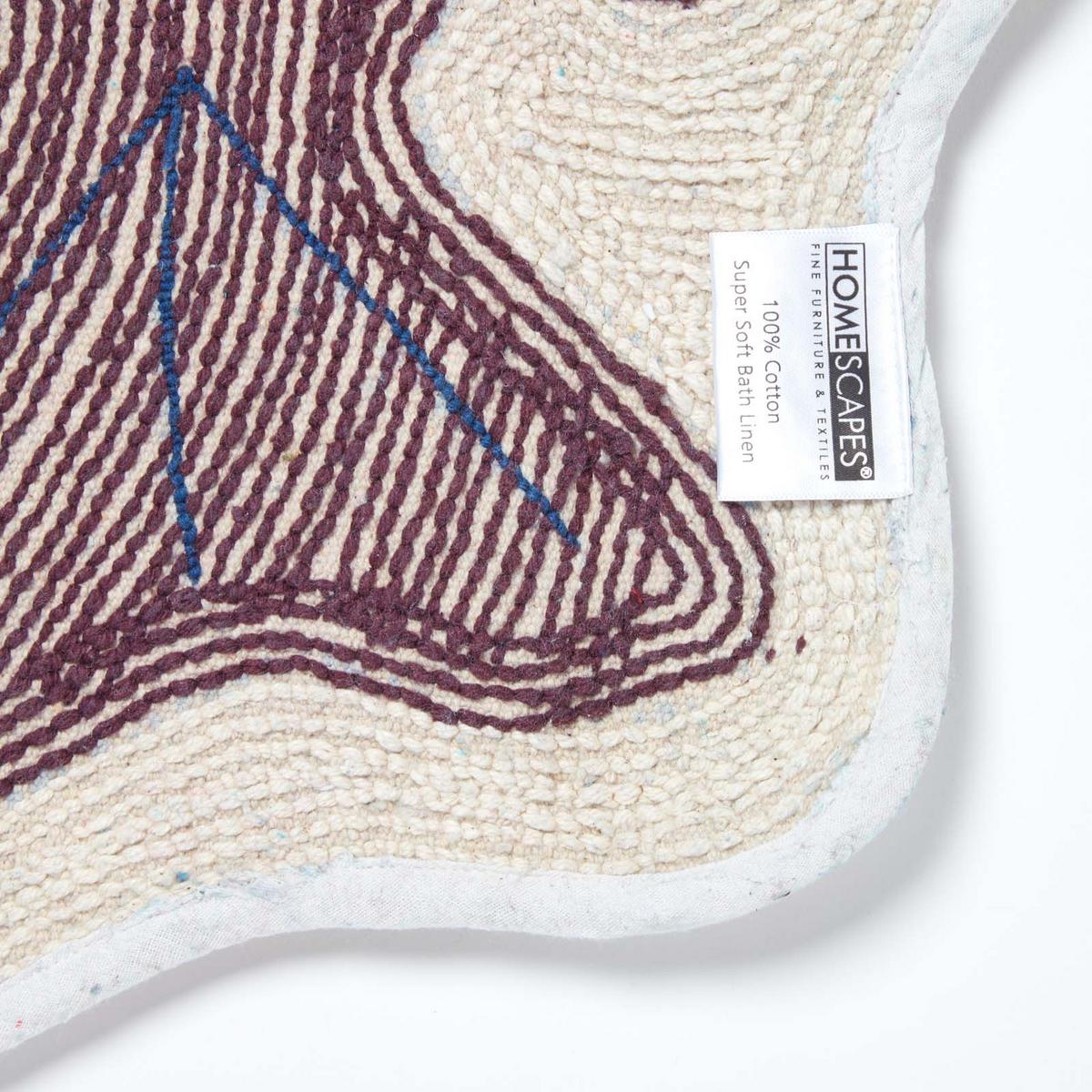 KINDERTEPPICH Fisch, Baumwolle 40/75 cm - Multicolor, Textil (40/75cm) - Homescapes