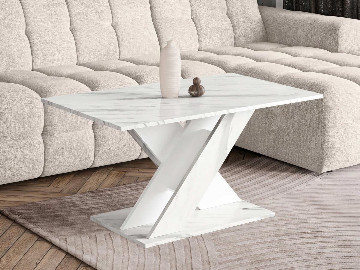 COUCHTISCH Toxx - Weiß, Holzwerkstoff (60/110/55cm) - MIRJAN24