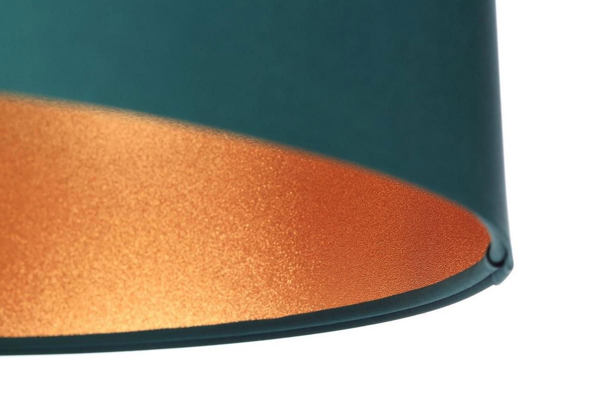 HÄNGELEUCHTE Grün 50/25 cm - Goldfarben/Grün, Kunststoff (50/0.8/25cm) - ONZENO