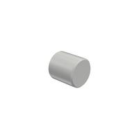 ENDSTÜCKE FÜR GARDINENSTANGEN 20 mm Ø, Santo Weiß, Packung 2 Stück - Weiß, Metall (2.5/2.5/2.5cm) - INTERDECO