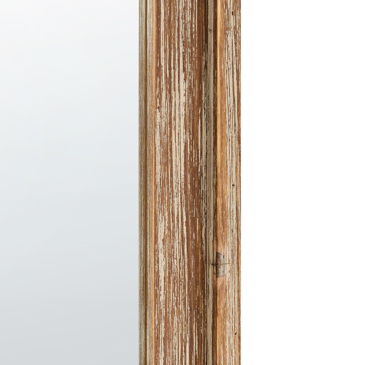 WANDSPIEGEL 55/170 cm Tannenholz Hellbraun Coigny - Hellbraun/Braun, Holz (55/170/4cm) - Beliani