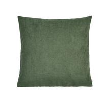 KISSENHÜLLE FarbTon Chenille-Haptik oliven-grün 60/60 cm - Dunkelgrün, Textil (60/60cm) - beties Heimtextil