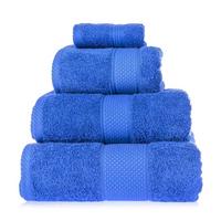 FROTTIERSET Essential 4-teilig königsblau - Blau, Textil (100/150cm) - Homescapes