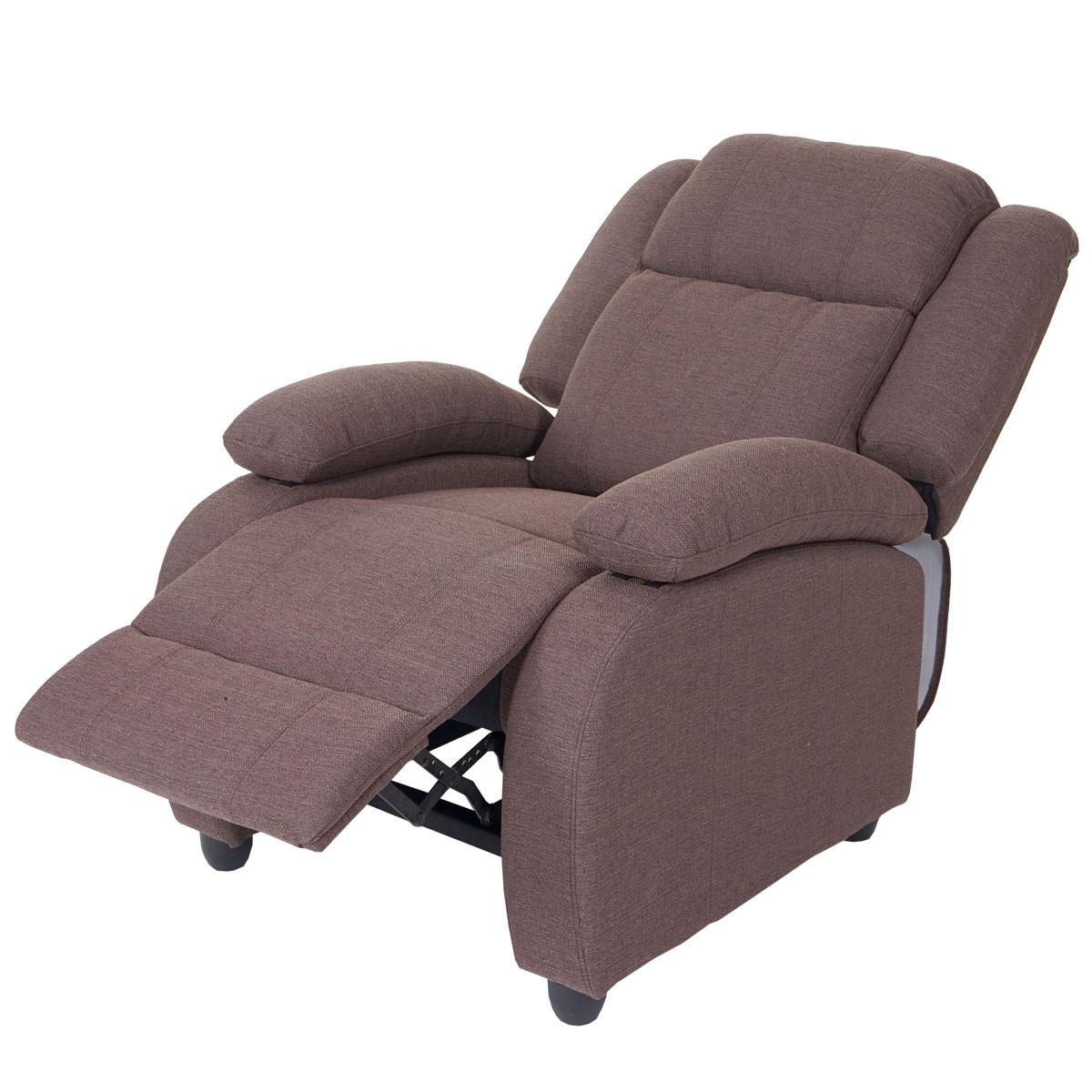 FERNSEHSESSEL Mahagoni Dekor - Braun, Textil (84/102/93cm) - MCW